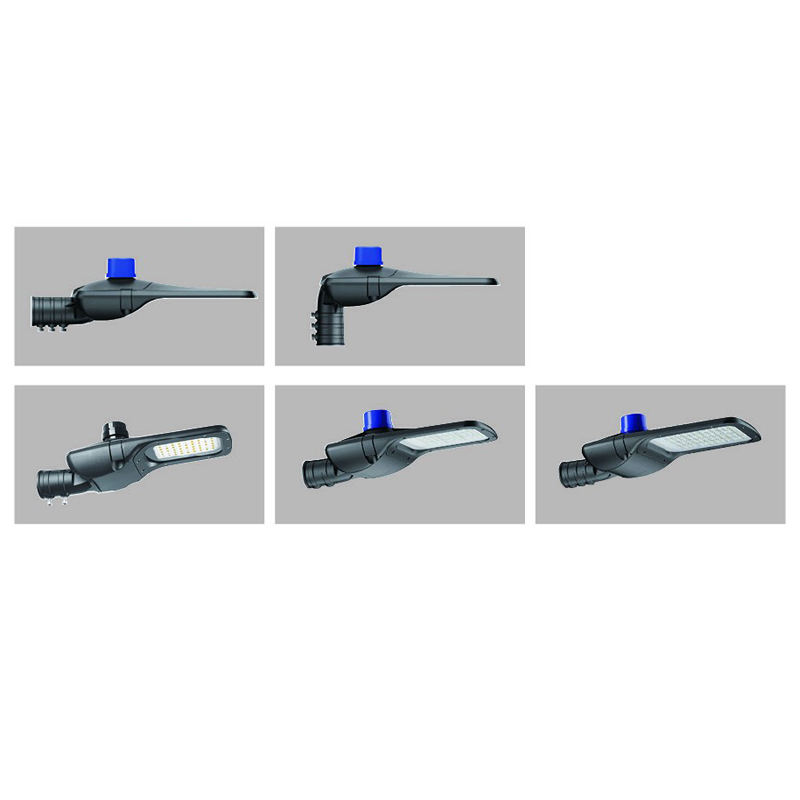 Minglan Smart LED Polygonal Garden Street Lamp Pole - Hot Dip Galvanized Outdoor Road Lighting